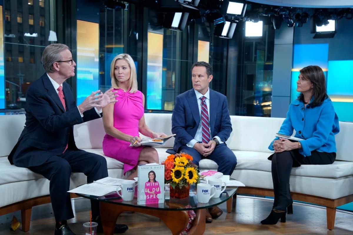 Fox & Friends hosts working before COVID-19