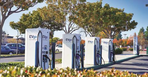 EVgo EV Charging Station