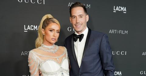 Paris Hilton and Carter Reum