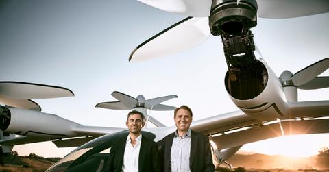 Paul Sciarra, Executive Chairman, and JoeBen Bevirt, Founder and CEO of Joby Aviation