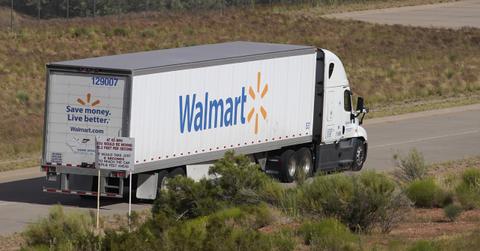Walmart truck