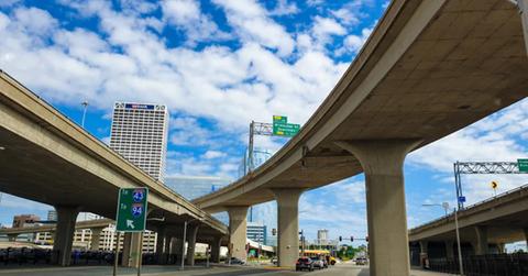 Interstate roads and bridges