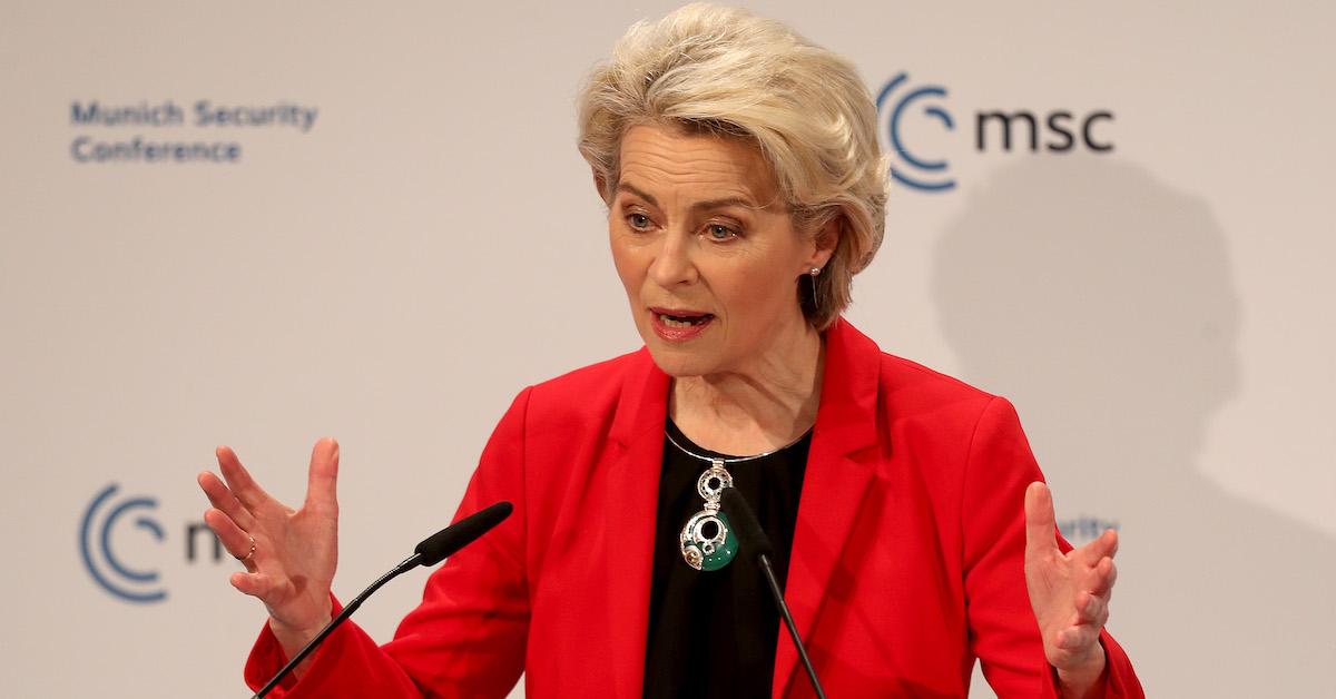 President of European Union Commission Ursula von der Leyen