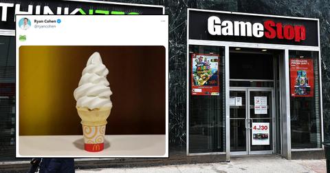 Ryan Cohen's ice cream tweet