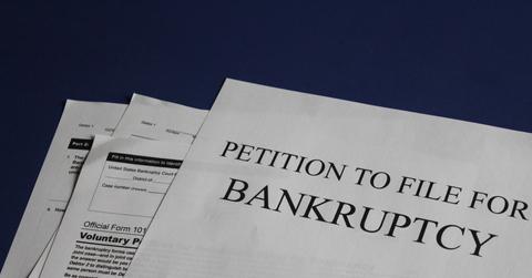 Petition to file for bankruptcy