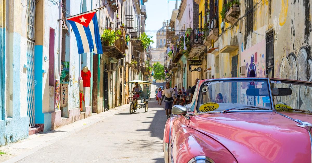 A street in Cuba