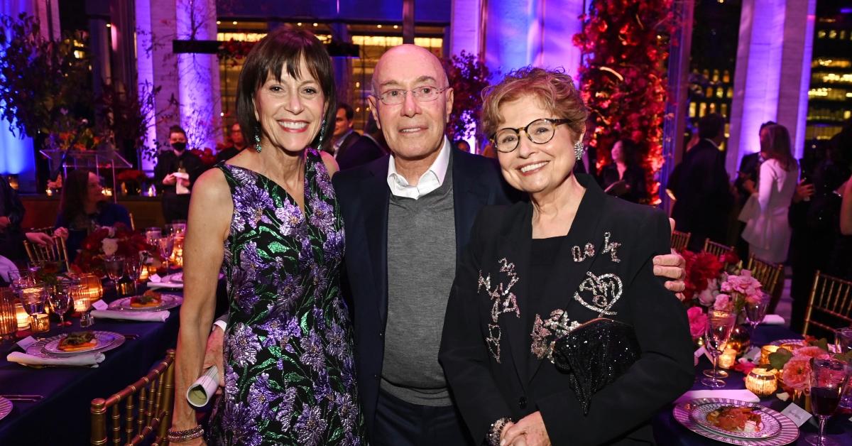 Katherine Farley (left), David Geffen (middle) and Deborah Borda (right) attend as Lincoln Center.