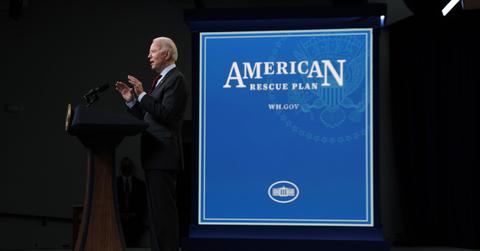 Biden talking about the American Rescue Plan