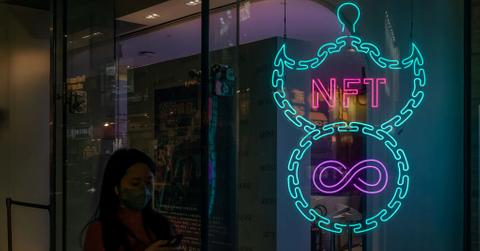 NFT neon sign