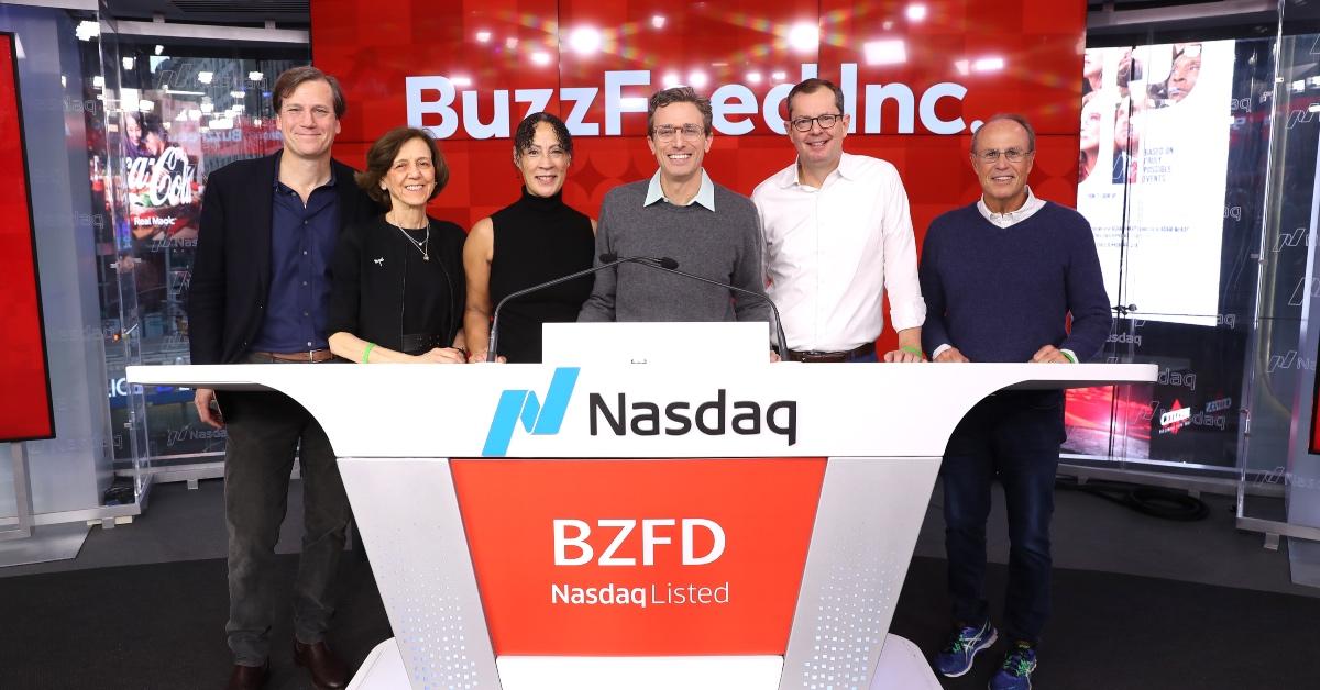 BuzzFeed's Nasdaq debut