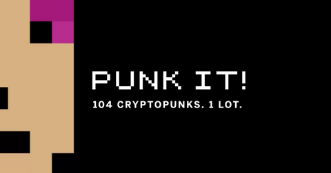 Sotheby's CryptoPunks collection ad