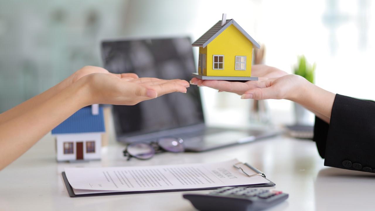 Two people working on an estate plan