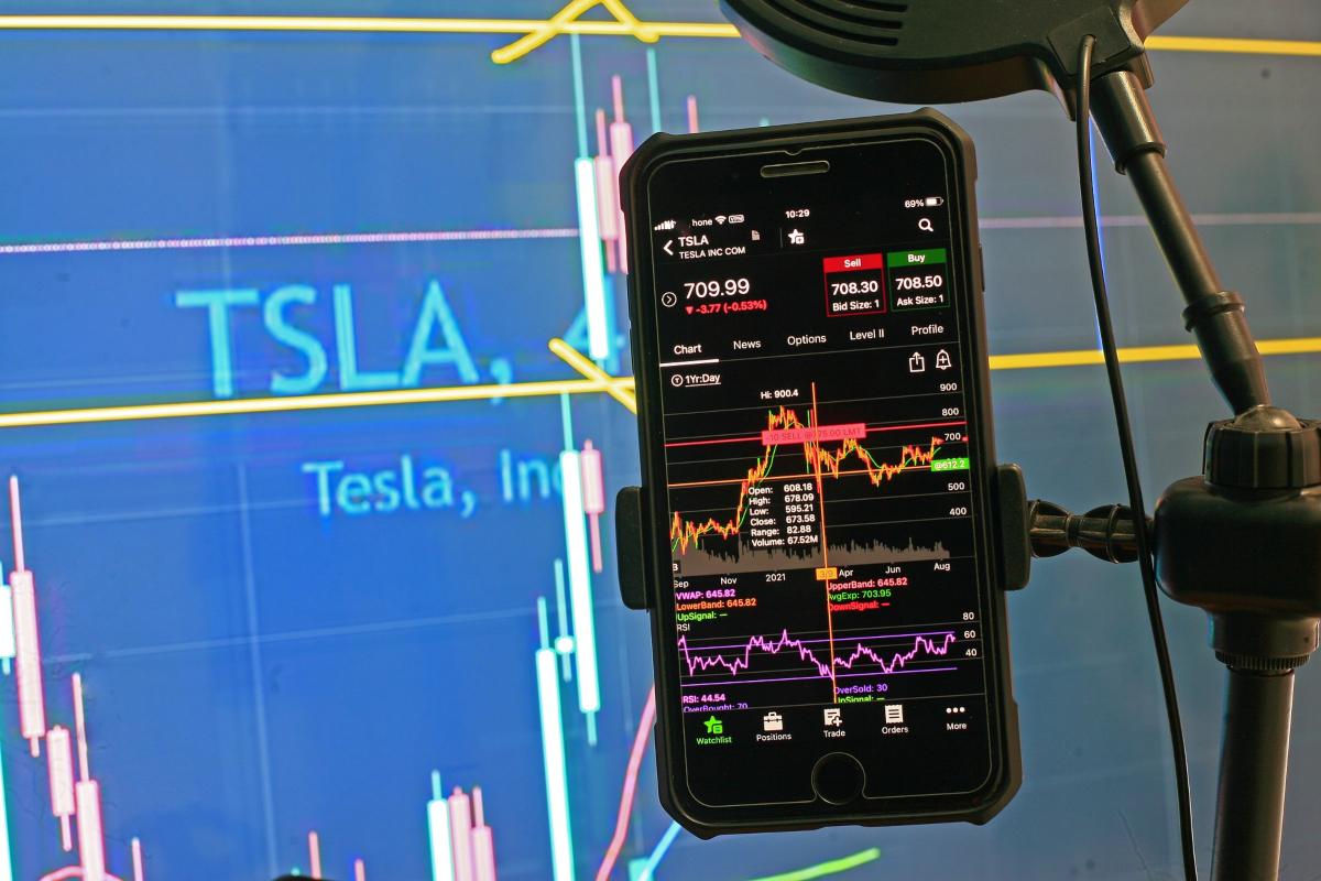 will tesla split stock in