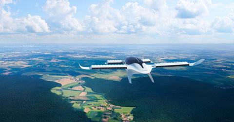 Lilium electric aircraft