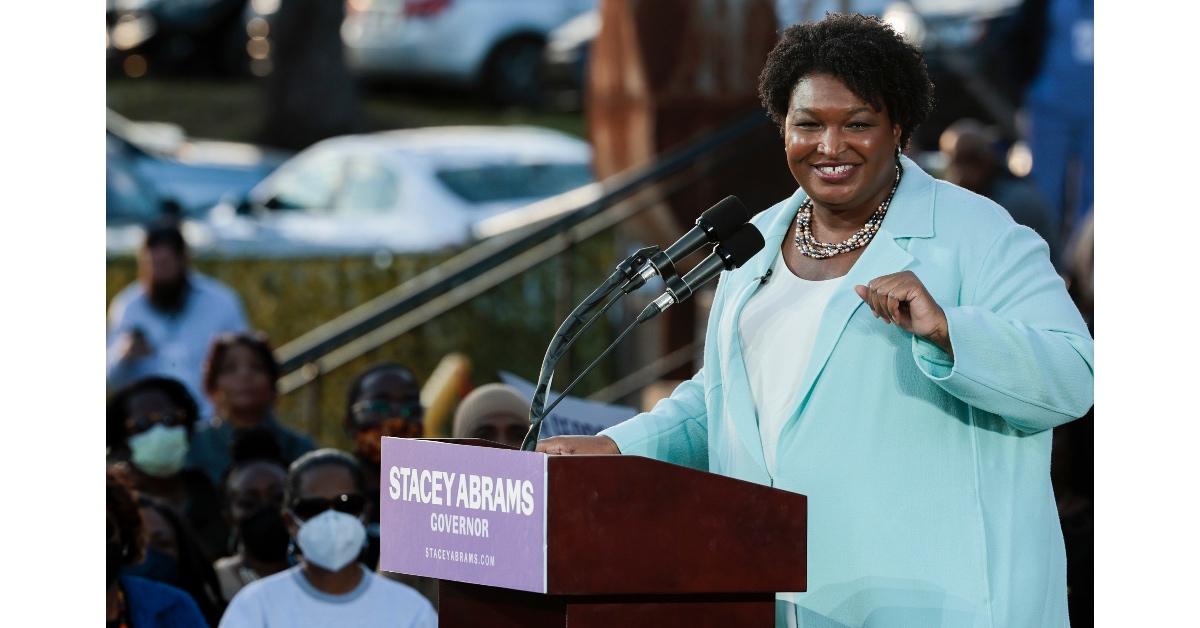 Stacey Abrams campaigning for Georgia governor