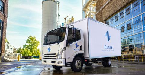 Electric Last Mile Solutions urban utility truck