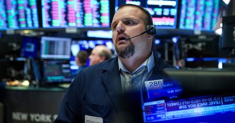 Worried trader as Chinese stocks drop