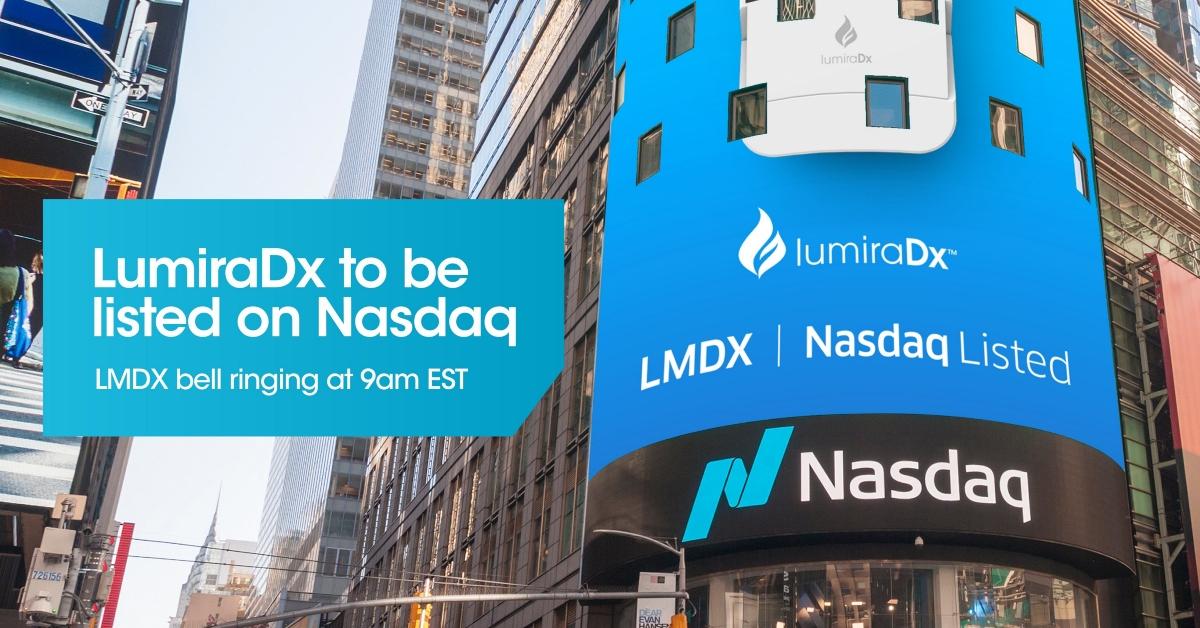 LumiraDx on Nasdaq