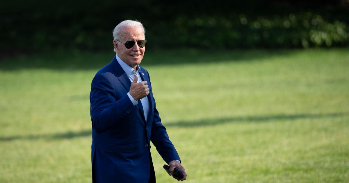 President Joe Biden returns to white House