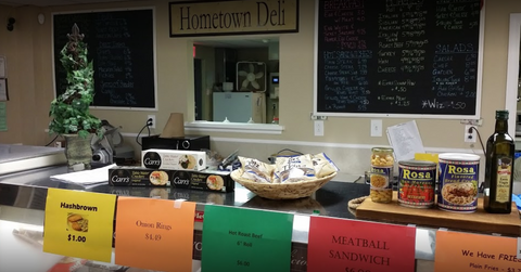 Inside of Your Hometown Deli in Paulsboro, N.J.