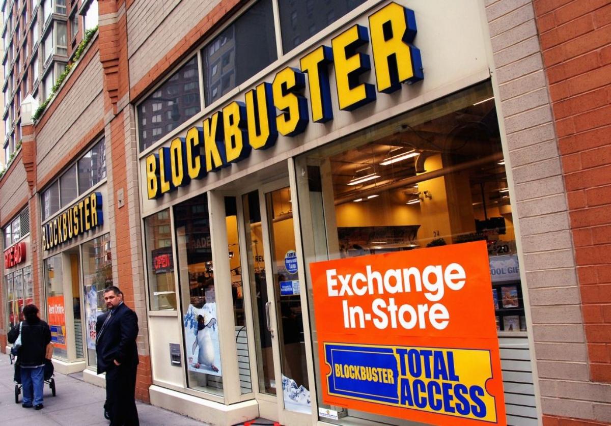 Blockbuster video deals stock