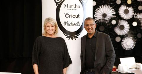 Martha Stewart at a Cricut and Michaels event