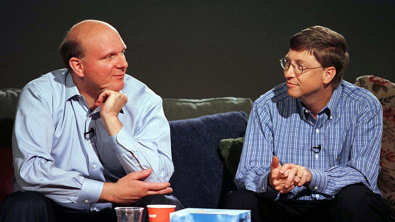 steve ballmer and bill gates