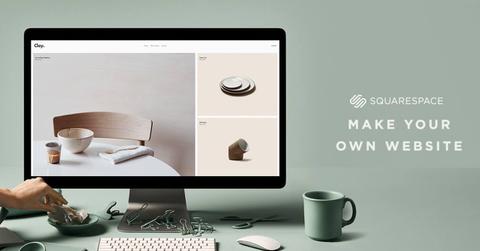 Squarespace advertisement