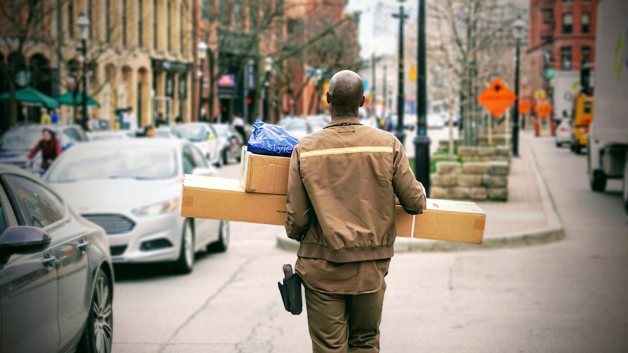 UPS worker