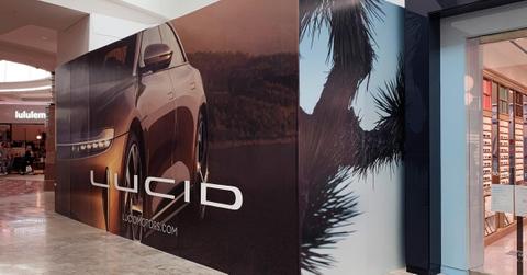 Lucid Motors sign