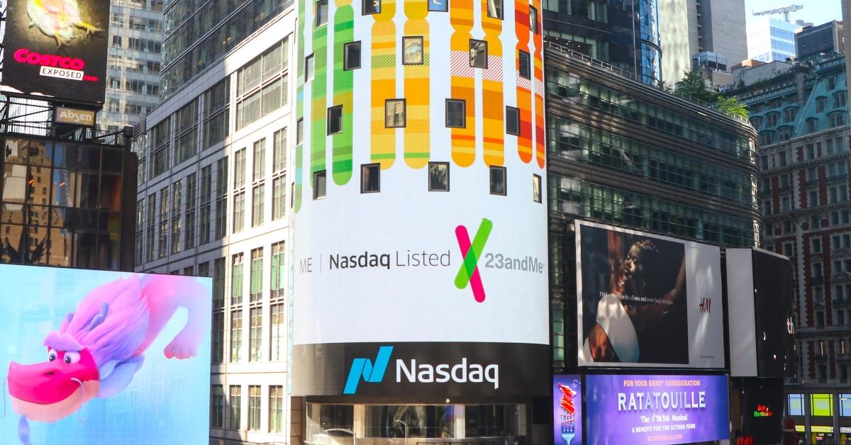 23andMe's Nasdaq listing