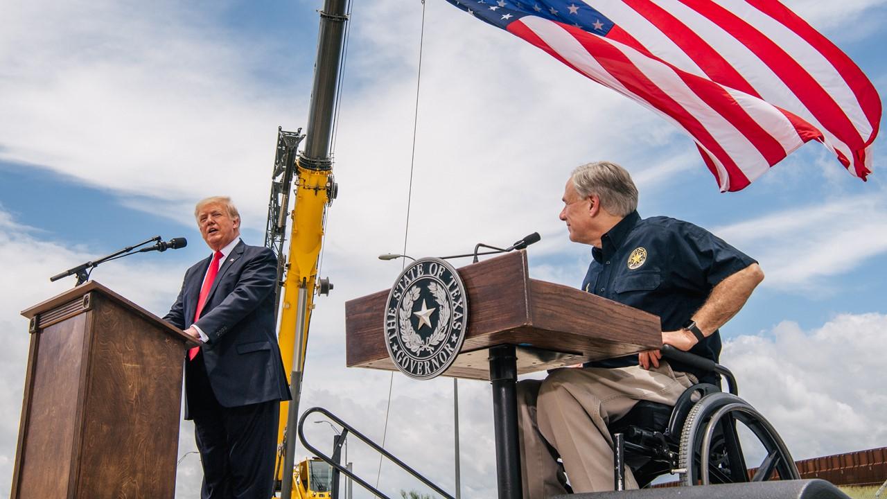 President Trump and Governor Abbott 