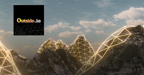 Outside NFT marketplace logo and design