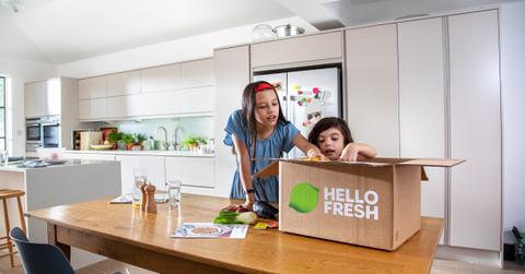 HelloFresh unboxing