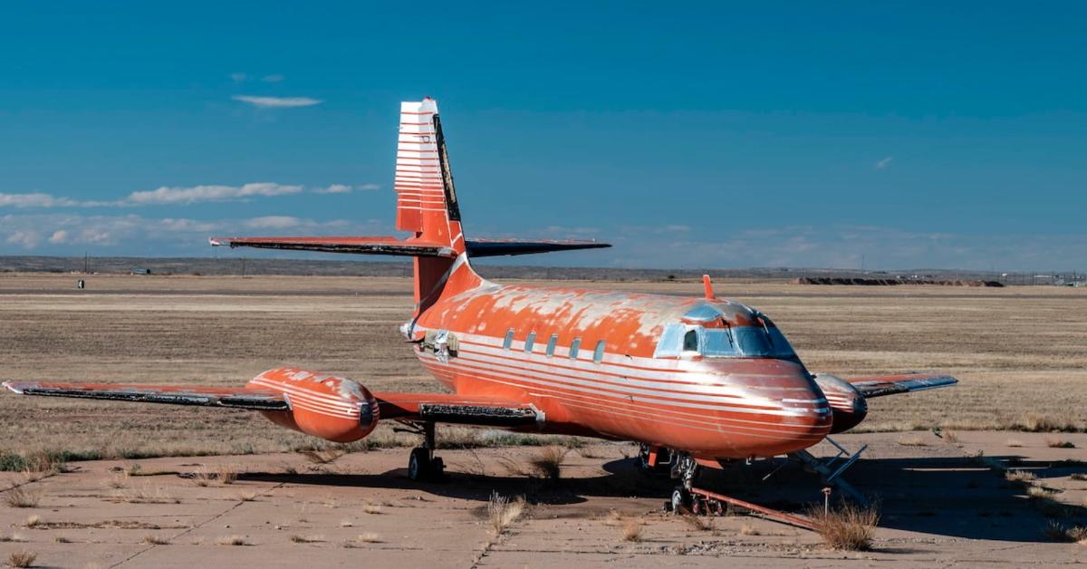 Elvis Presley's private plane.