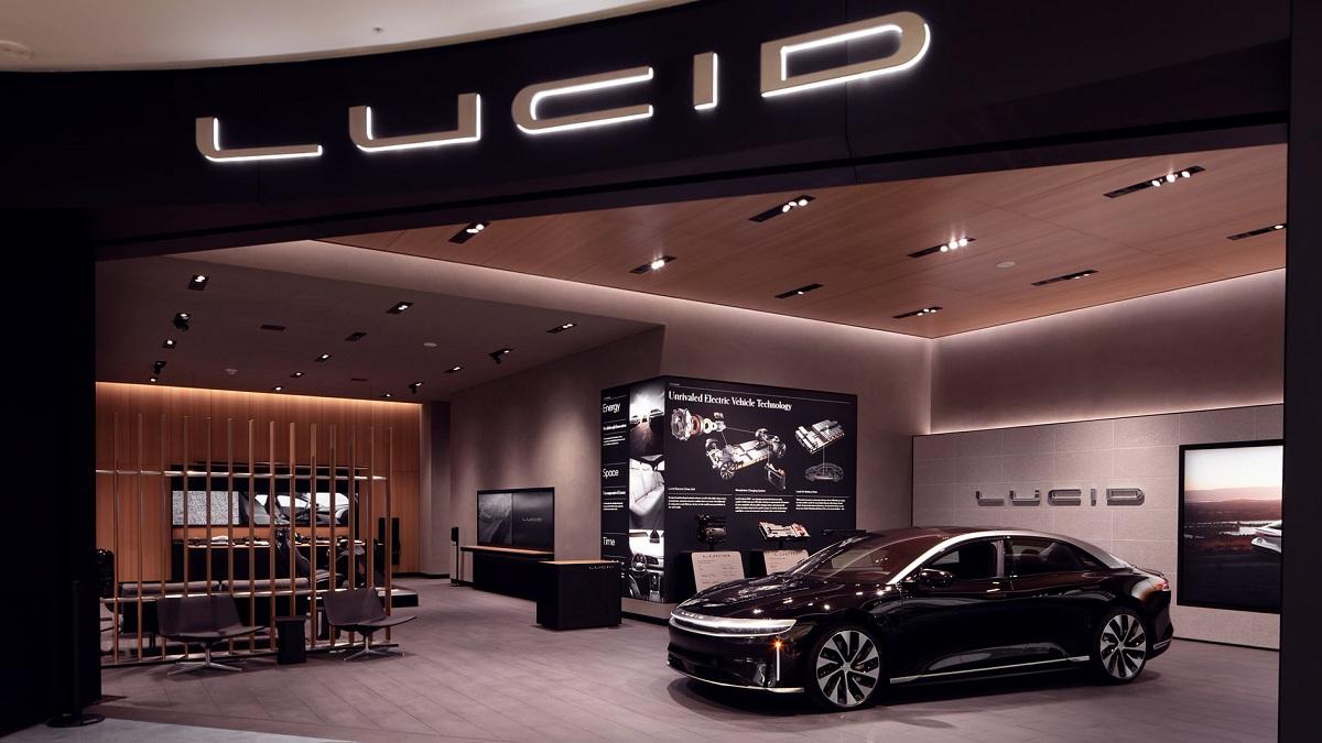 Lucid Motors at Scottsdale Fashion Square