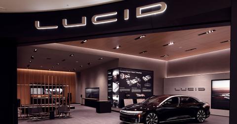 Lucid Motors at Scottsdale Fashion Square