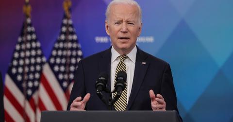 President Biden discussing cyberattacks