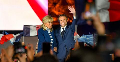 Emmanuel and Brigitte Macron