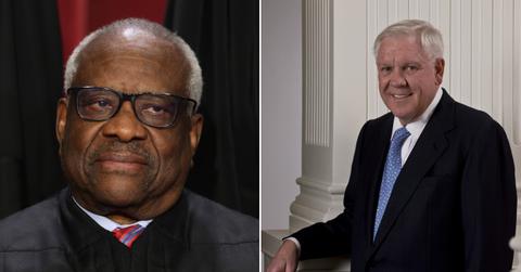 Clarence Thomas and Harlan Crow