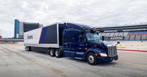 Aurora autonomous truck