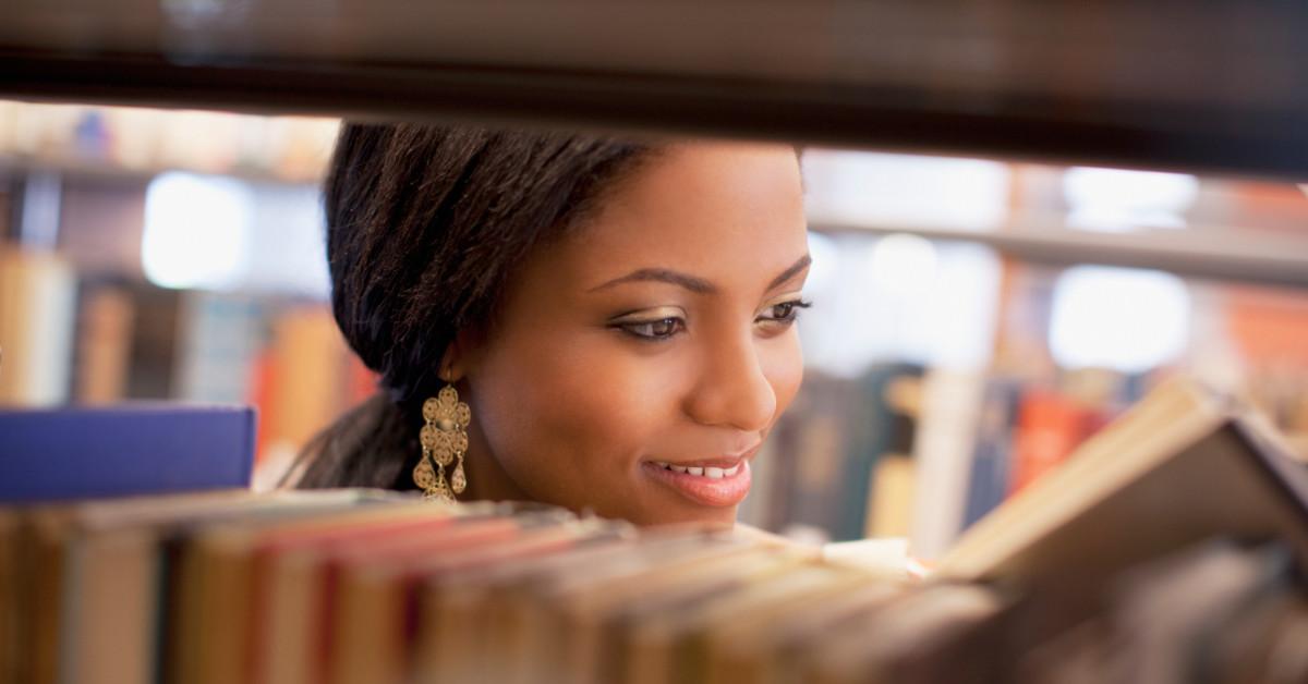 Woman reading