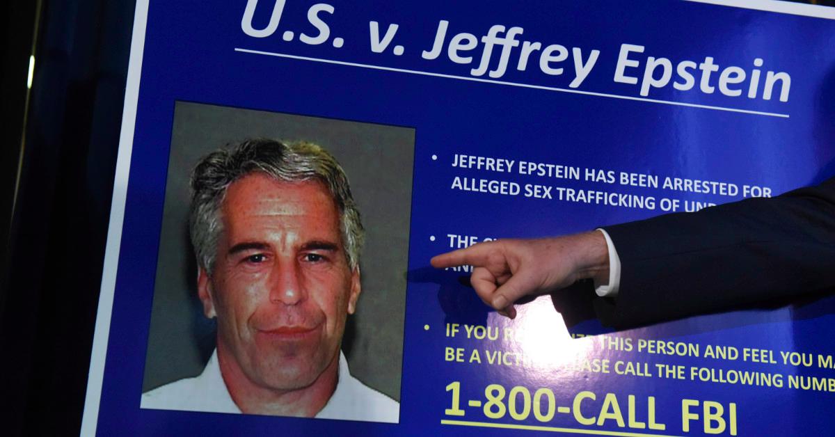 Jeffrey Epstein poster