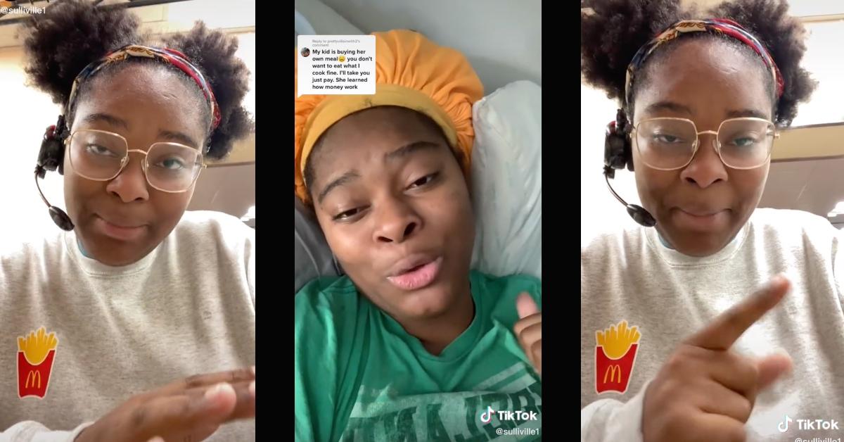 McDonald's worker on TikTok