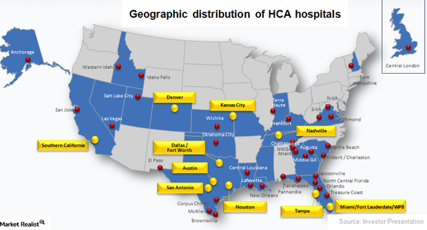 HCA S Diversification Strategy   Graph 24 