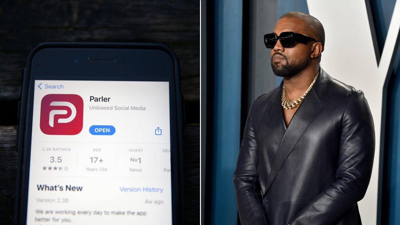 Parler app and Ye