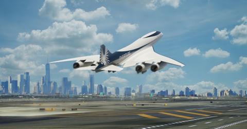 Boom Supersonic's Overture aircraft