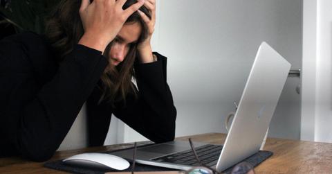 Person experiencing recession fatigue