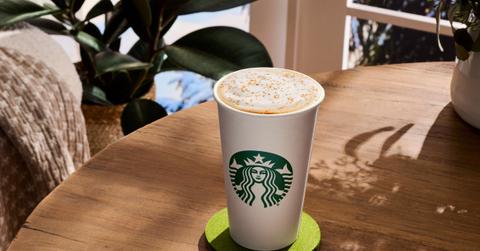 A Starbucks drink