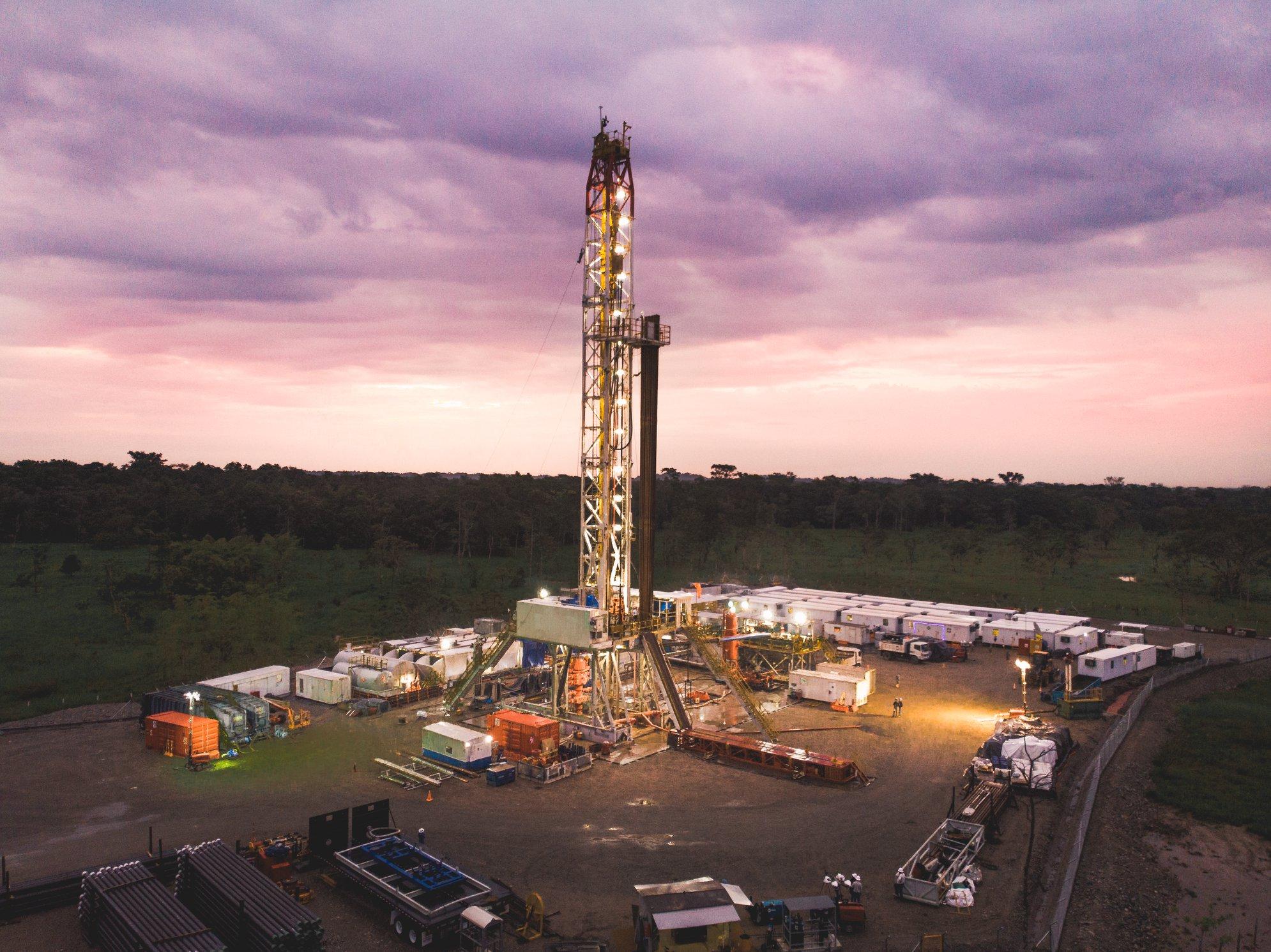 Gran Tierra drilling site